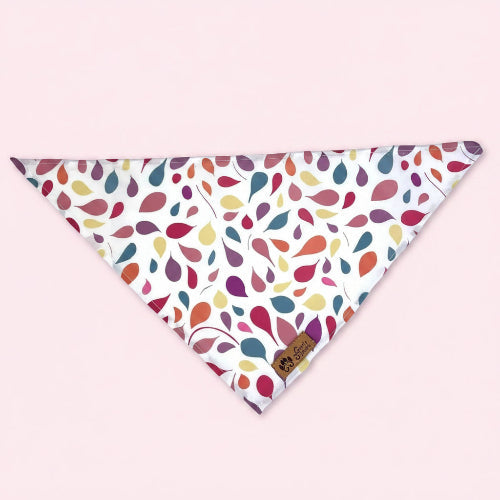 Bandana pour chien Pétales